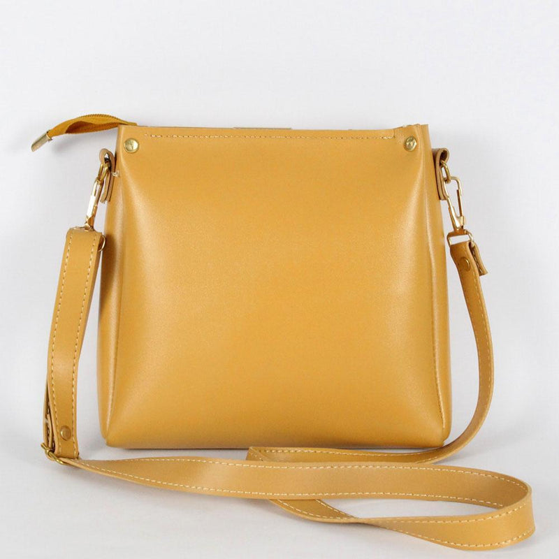 Girls Rexine Plain Handbag