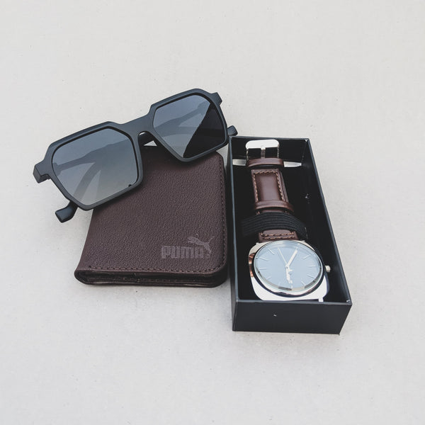 *Tomi Trio Bundle: Watche, SunglasseS & Wallet – Style Meets Savings!*