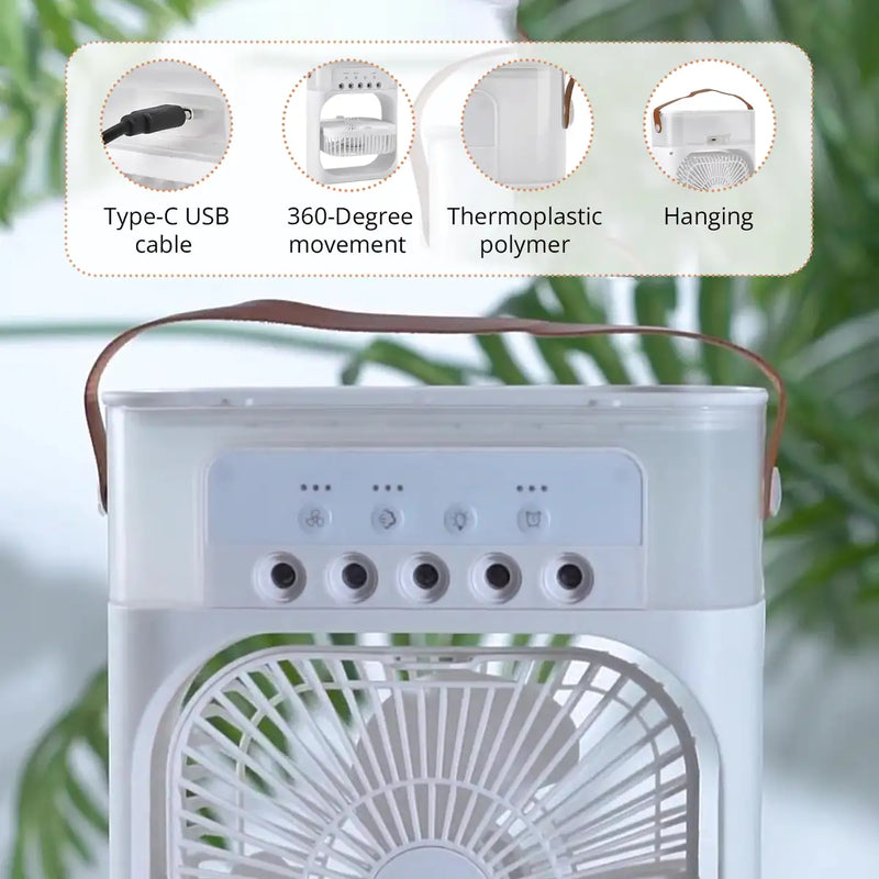 Portable mini air cooler