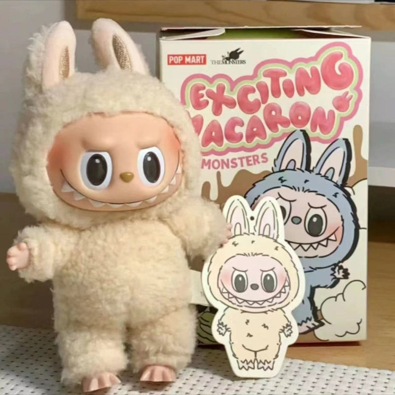 Labubu Doll Plush Toy & Keychain – Have a Seat Trending Cute Cartoon Character | Soft Stuffed Kawaii Anime Labubu Figure for Kids | Decorative Baby Doll | Gift for Girls Boys | Bed Shelf Decoration |